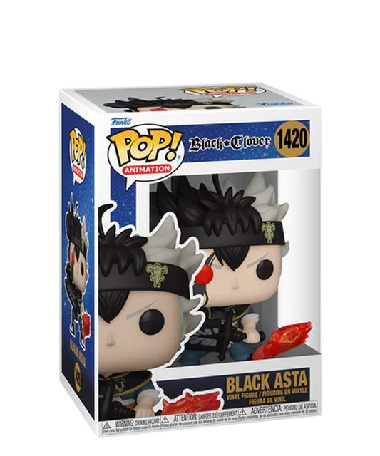 Funko Pop Anime - Black Clover " Black Asta "