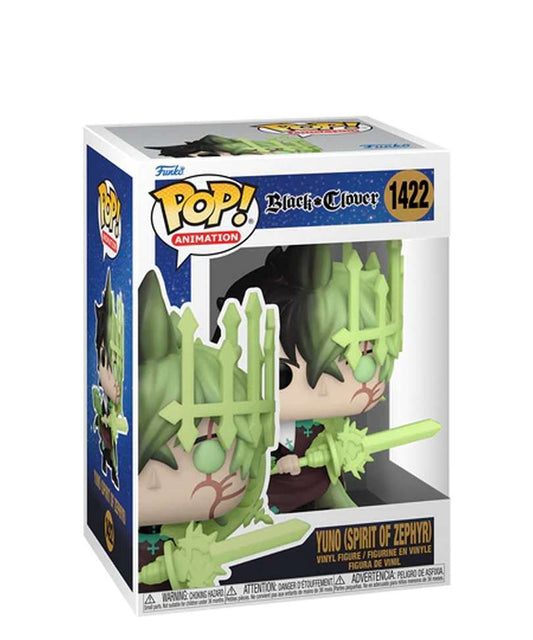 Funko Pop Anime - Black Clover " Yuno (Spirit of Zephyr) "