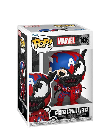 Funko Pop Marvel " Carnage Captain America "