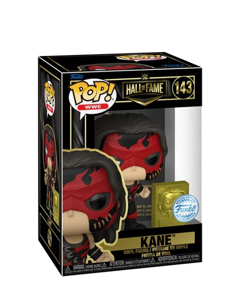 Funko Pop WWE  " Kane " Hall Of Fame