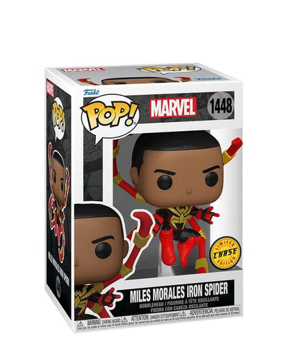 Funko Pop Marvel " Miles Morales Iron Spider (Chase) "