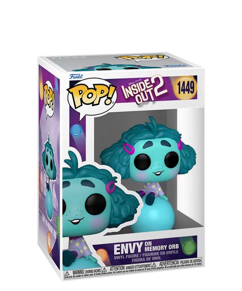 Funko Pop Disney  " Envy On Memory Orb - Invidia "