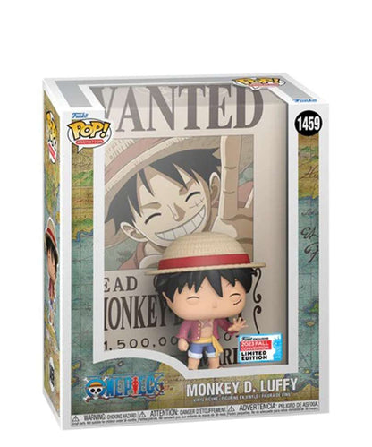 Funko Pop Anime - One Piece " Monkey D. Luffy " (NYCC 2023 Exclusive) Wanted Poster