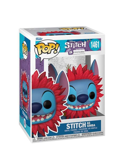 Funko Pop Disney - Stitch In Costume " Stitch as Simba "