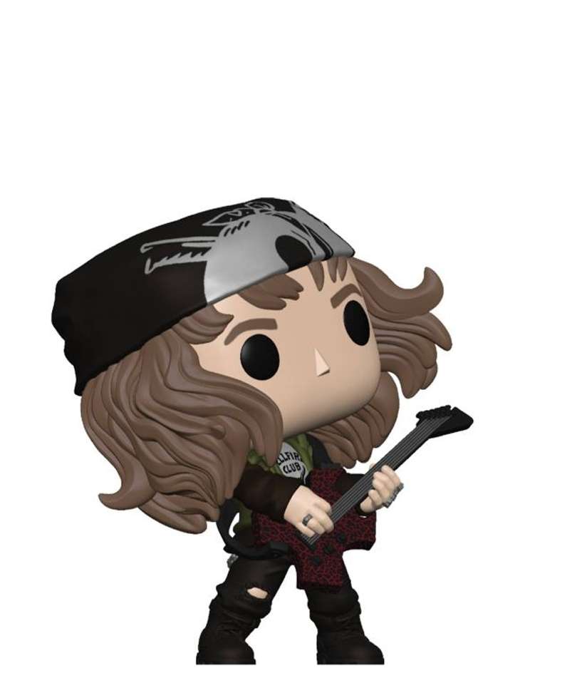 Funko Pop Film - Stranger Things " Finale Eddie (With Guitar) (Metallic) "