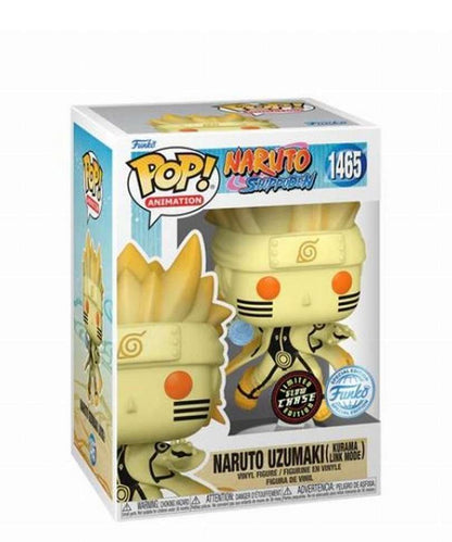 Funko Pop Anime - Naruto " Naruto Uzumaki (Kurama Link Mode) (Glow in the Dark) (Chase) "