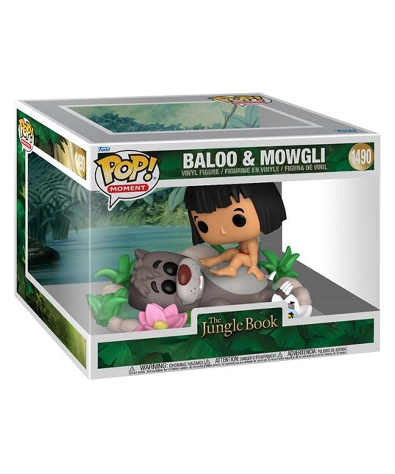 Funko Pop Disney - Il Libro Della Giungla " Baloo & Mowgli "