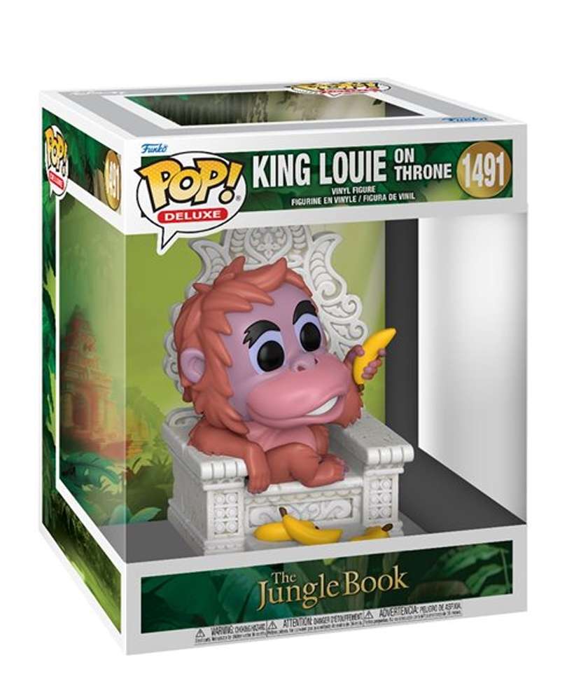 Funko Pop Disney - Il Libro Della Giungla " King Louie on Throne " 6-inch