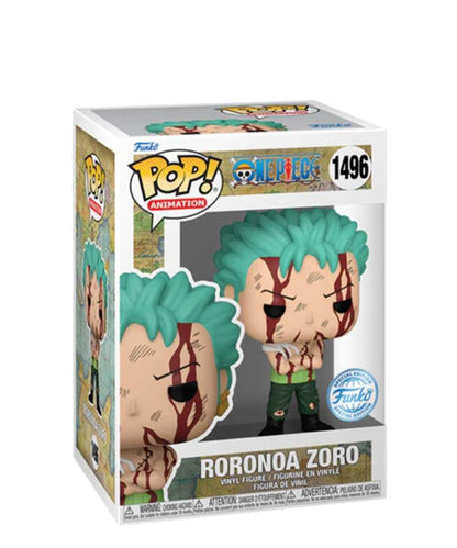 Funko Pop Fumetti One Piece " Roronoa Zoro Nothing Happened " Special Edition * UV Error release *