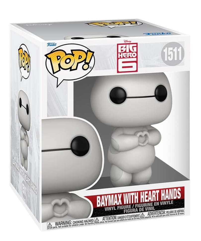 Funko Pop Disney " Baymax with Heart Hands (6-Inch) "