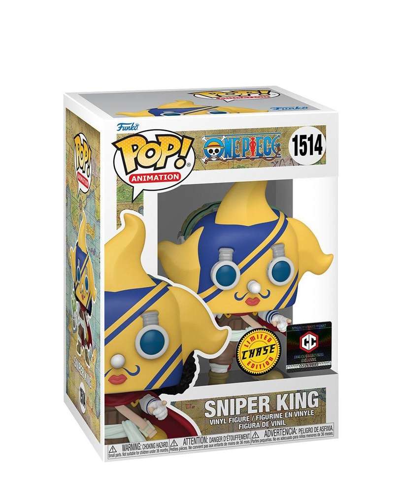 Funko Pop Fumetti One Piece " Sniper King (Sogeking) CHASE " Chalice Exclusive