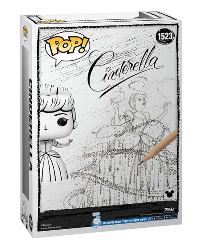 Funko Pop Disney - Sketch " Cinderella (Sketched) "