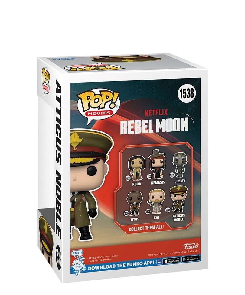 Funko Pop Film - Rebel Moon " Atticus Noble "