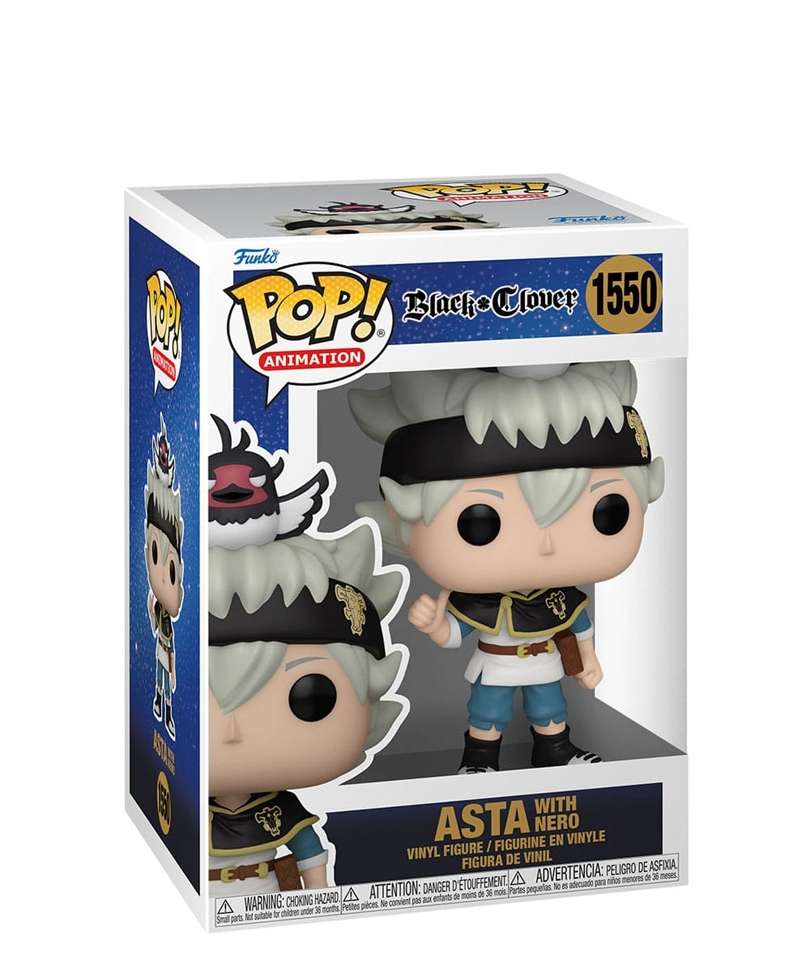 Funko Pop Anime - Black Clover " Asta with Nero "