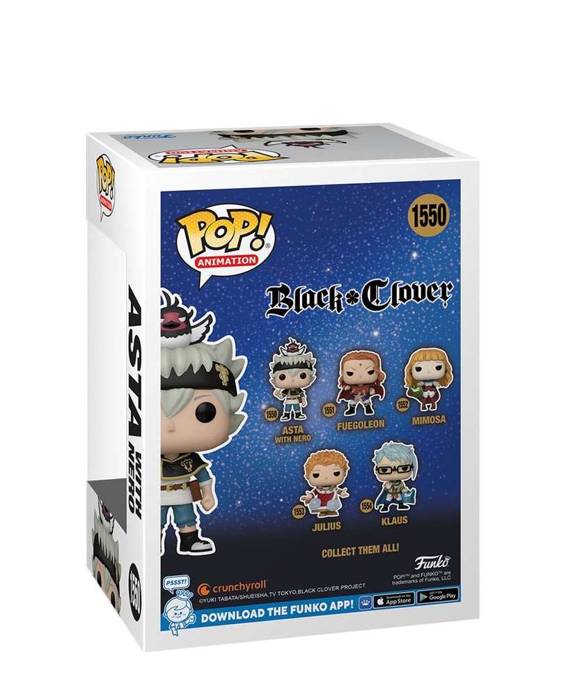 Funko Pop Anime - Black Clover " Asta with Nero "