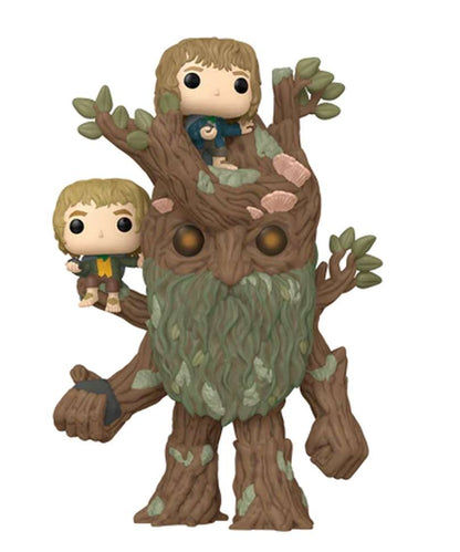 Funko Pop Film - Il Signore Degli Anelli " Treebeard with Merry & Pippin (6-Inch) "