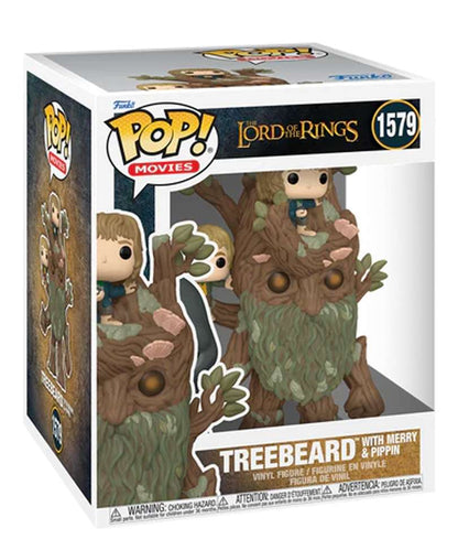 Funko Pop Film - Il Signore Degli Anelli " Treebeard with Merry & Pippin (6-Inch) "