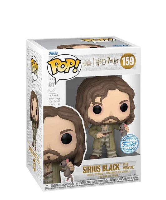 Funko Pop Harry Potter "  Sirius Black with Wormtail "