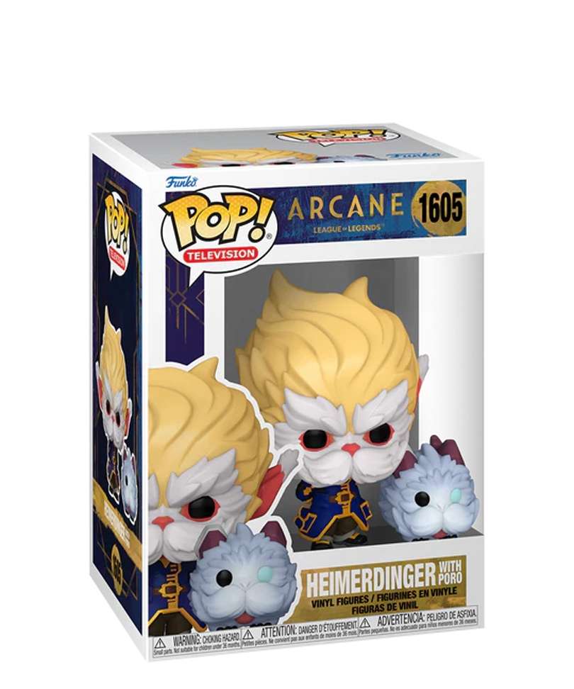 Funko Pop Serie - Arcane: League of Legends " Heimerdinger with Poro "