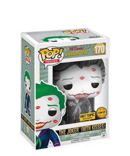 Funko Pop Marvel "The Joker (with Kisses) (Black &amp; White) Chase"