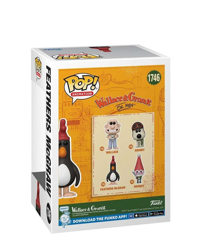 Funko Pop Anime - Wallace & Gromit " Feathers McGraw "