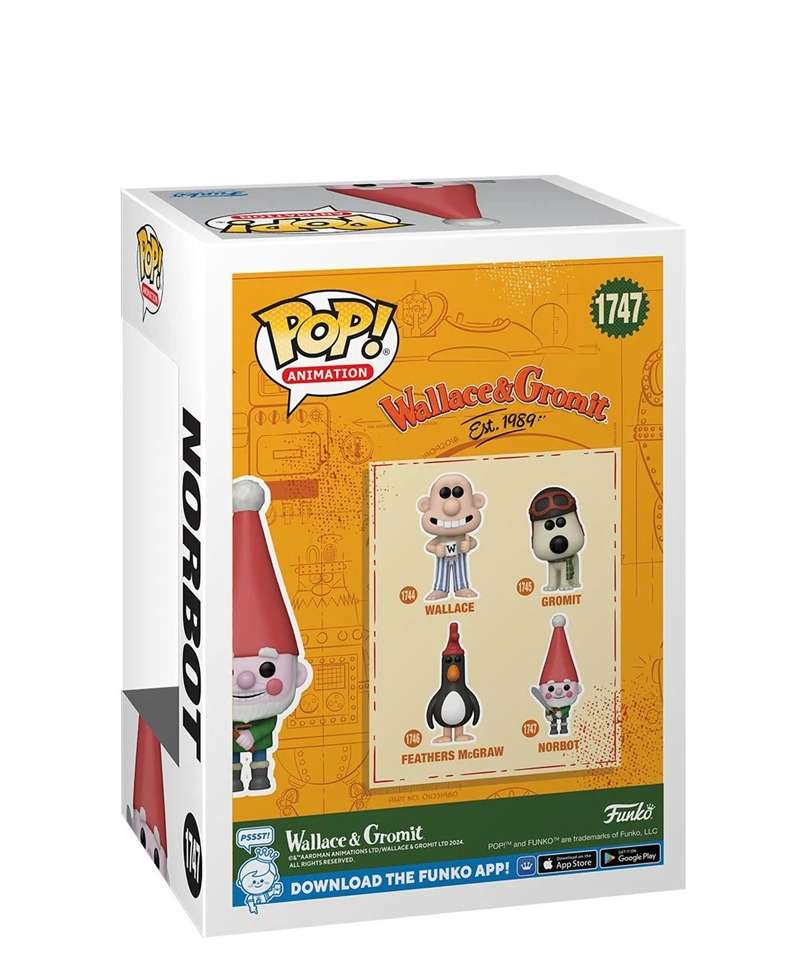 Funko Pop Anime - Wallace & Gromit " Norbot "