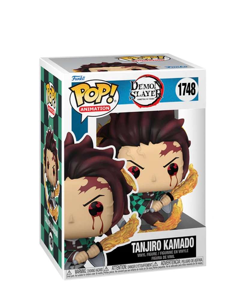 Funko Pop Anime - Demon Slayer " Tanjiro (Sun Breathing) "