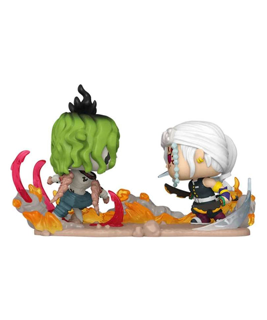 Funko Pop Anime - Demon Slayer " Tengen Uzui vs. Gyutaro "