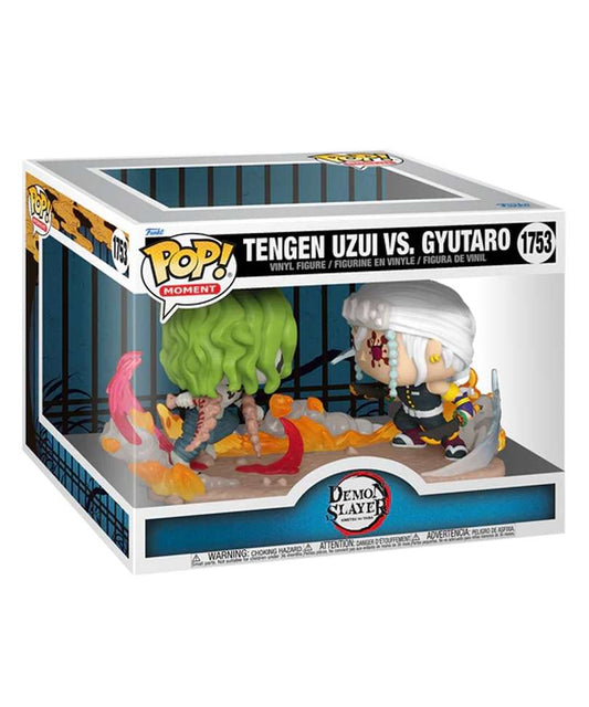 Funko Pop Anime - Demon Slayer " Tengen Uzui vs. Gyutaro "