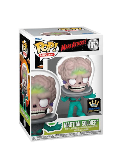 Funko Pop Film - Mars Attacks! " Martian Soldier (Specialty Series) "