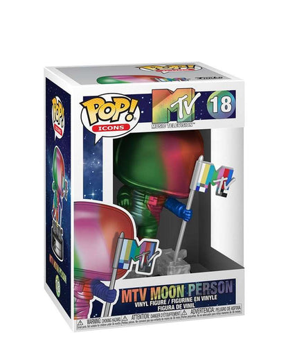 Funko Pop Music " MTV Moon Person (Rainbow) "