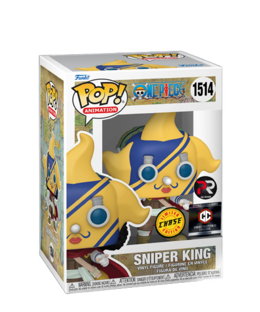 Funko Pop Comics One Piece " Sniper King (Sogeking) CHASE " Chalice Exclusive (PR)