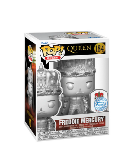 Funko Pop Music " Freddie Mercury Platinum Pin "