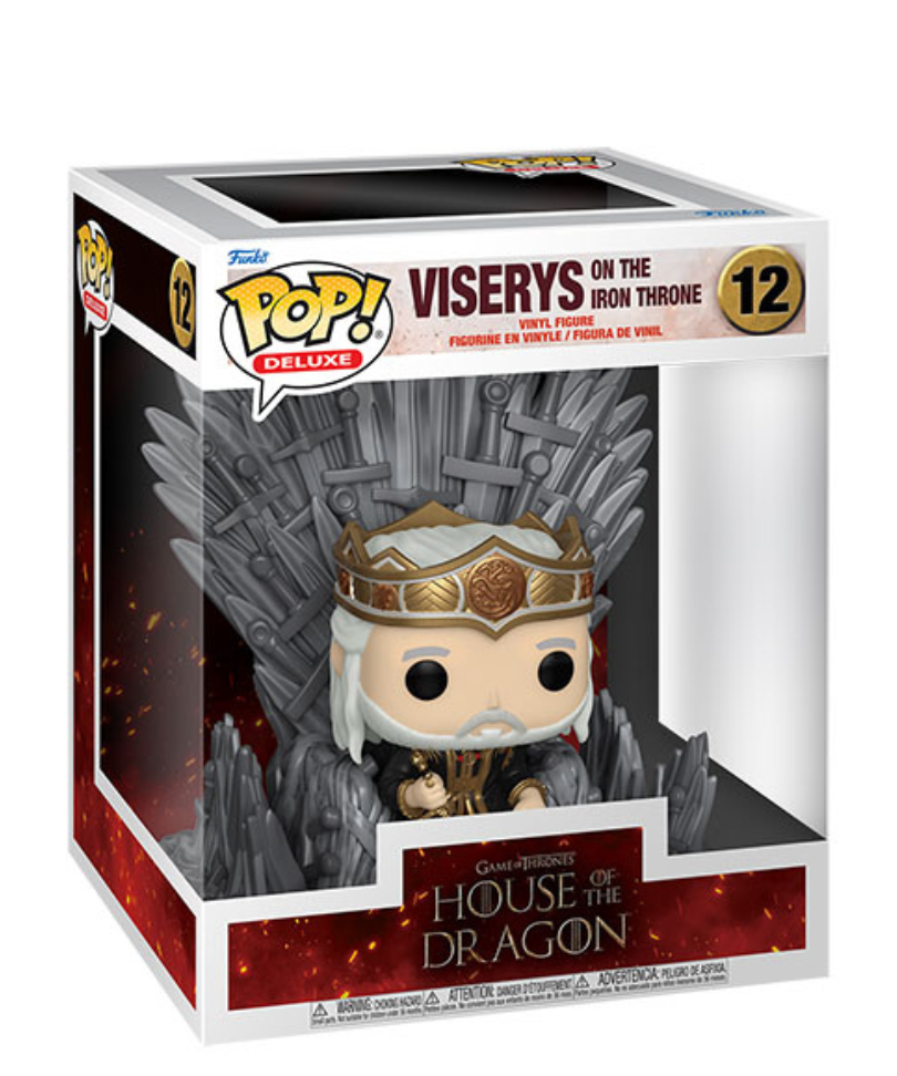 Funko Pop Serie - House of the Dragon S2 " Viserys on The Iron Throne "