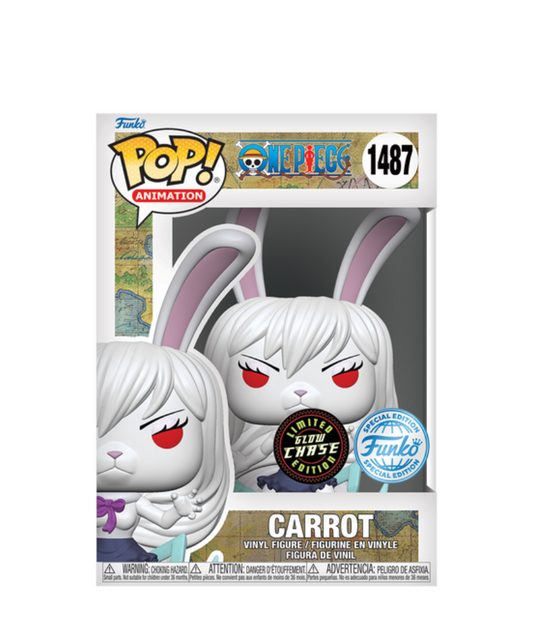 Funko Pop Fumetti One Piece " Carrot (Sulong) GITD Chase"