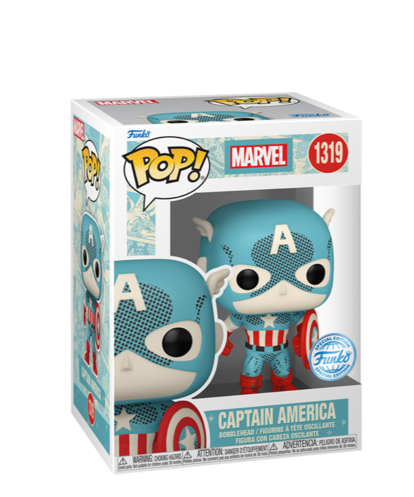 Funko Pop Marvel "Captain America (Retro Reimagined)"