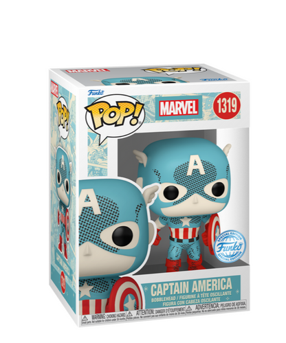 Funko Pop Marvel "Captain America (Retro Reimagined)"