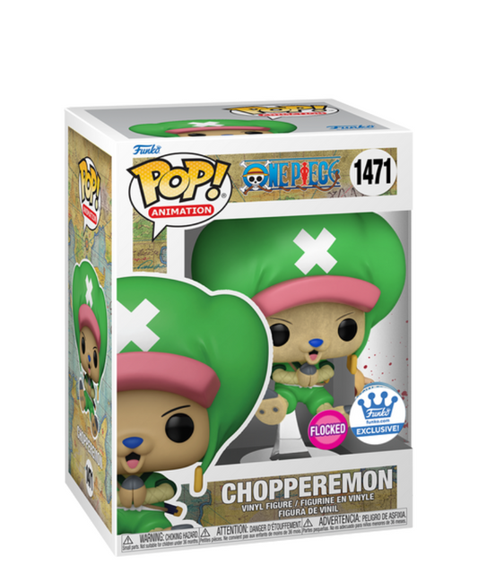 Funko Pop Fumetti One Piece " Chopperemon (Wano) (FL) Flocked "