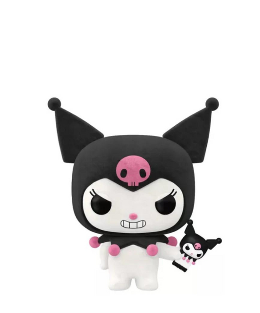 Funko Pop Anime - Hello Kitty " Kuromi With Phone " Flocked CHASE