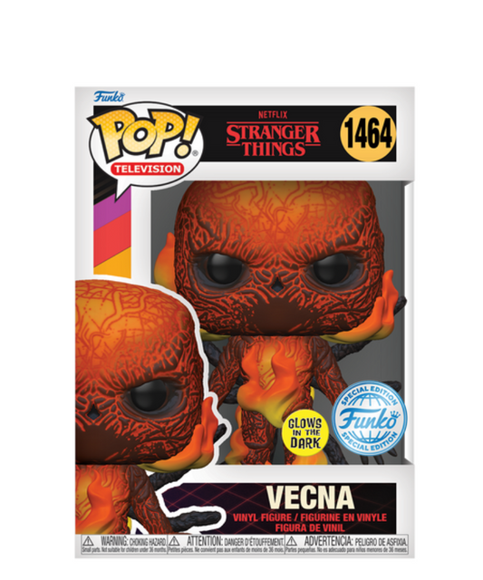 Funko Pop Film - Stranger Things " Vecna GITD (Exclusive) "