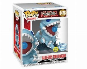 Funko Pop Anime " Blue-Eyes Toon Dragon (Attack) Glow in the Dark " 6-inch