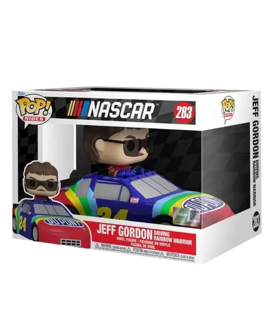 Funko Pop Nascar " Jeff Gordon Driving Rainbow Warrior "