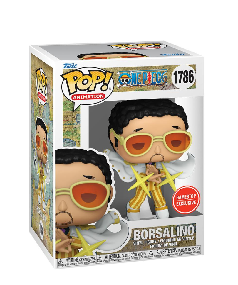 Funko Pop Fumetti One Piece " Admiral Kizaru (Borsalino) " GameStop Exclusive