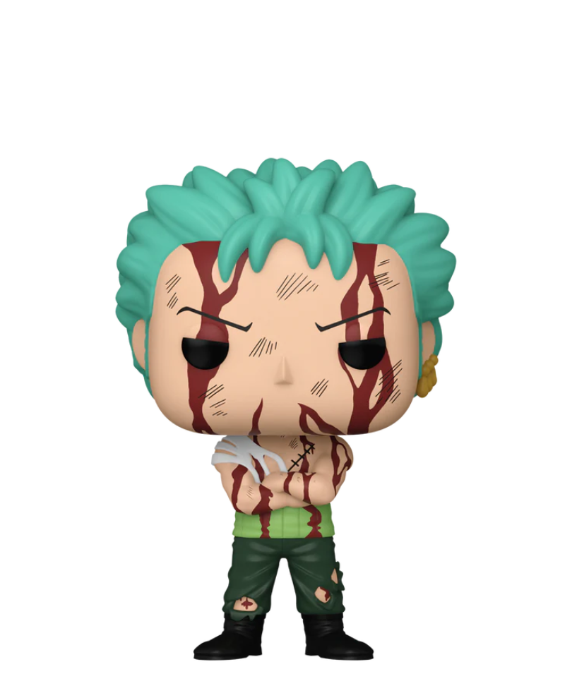 Funko Pop Fumetti One Piece " Roronoa Zoro Nothing Happened " Hot Topic Exclusive * UV Error release *