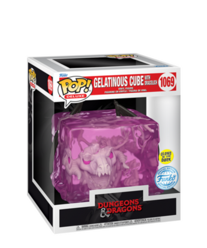 Funko Pop - Dungeons & Dragons " Gelatinous Cube with Dracolich GITD 6-inch "