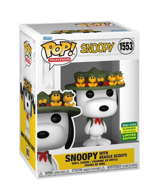 Funko Pop - Snoopy " Snoopy with Beagle Scouts (SDCC 2024 Exclusive) "