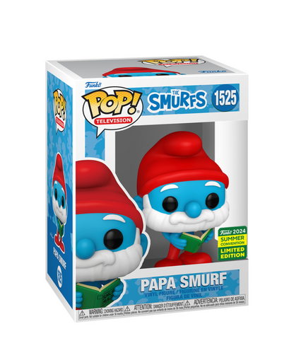 Funko Pop - The Smurfs " Papa Smurf (SDCC 2024 Exclusive) "