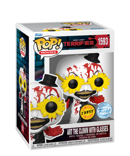 Funko Pop Film - Terrifier " Art The Clown with Glasses " CHASE