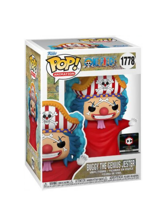 Funko Pop Fumetti One Piece " Buggy The Genius Jester " Chalice Exclusive (PR)