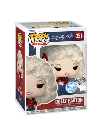 Funko Pop Music " Dolly Parton 1977 TOUR (Diamond Collection) "